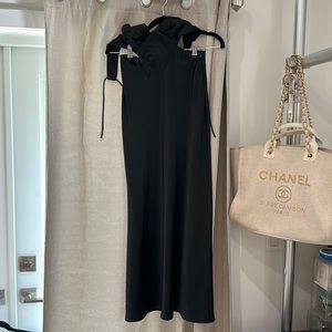 Black cutout zara dress brand new (without tags)